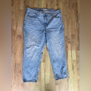 Madewell The Perfect Vintage Jean Womens Plus 20 W Blue Denim